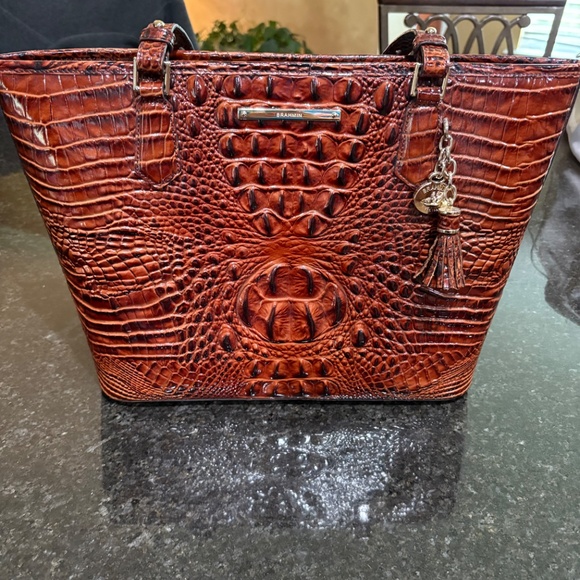 Brahmin Pecan Melbourne leather bag - Picture 2 of 7